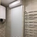 Белая роллета в туалет в Москве