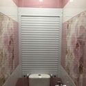 Роллета белого цвета в туалет в Москве