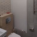 Роллета в ванной комнате в Раменском